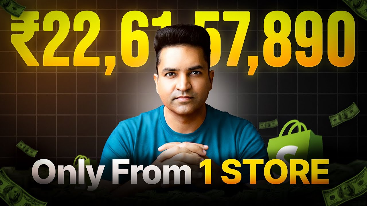 I Made ₹22.6 Crore from 1 Drop-shipping Store -(Full Breakdown)