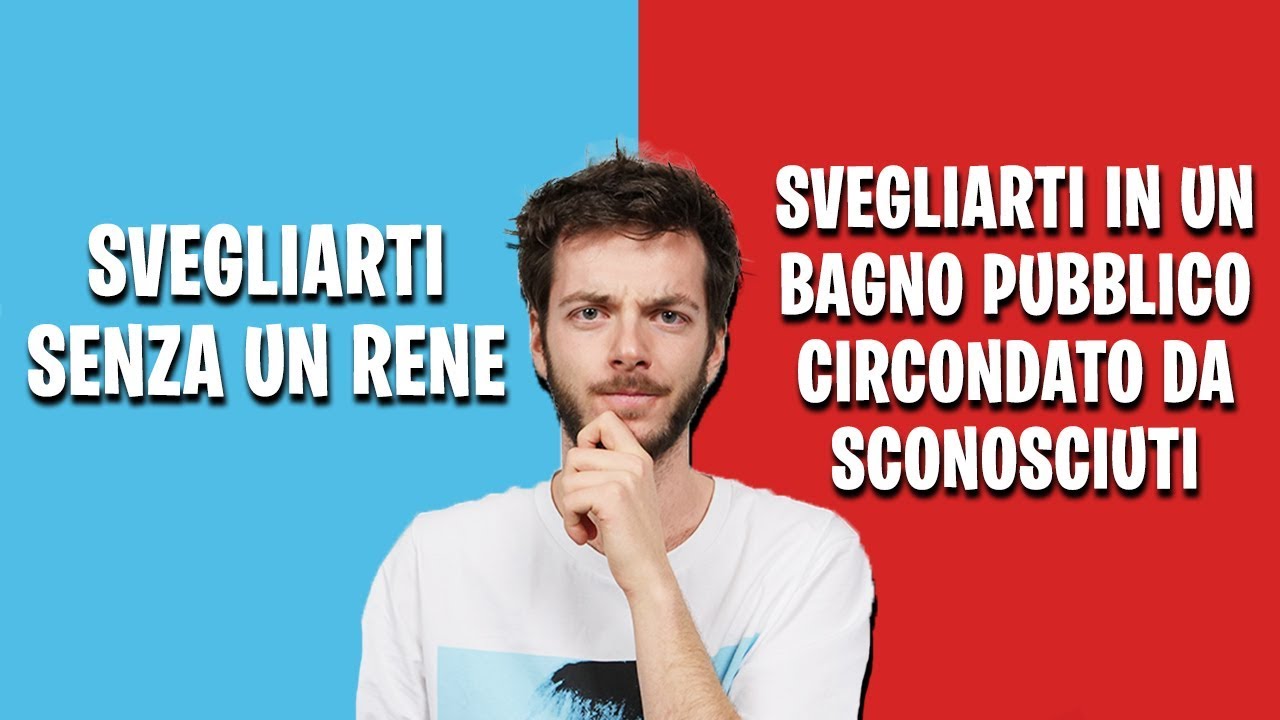 COSA PREFERIRESTI?