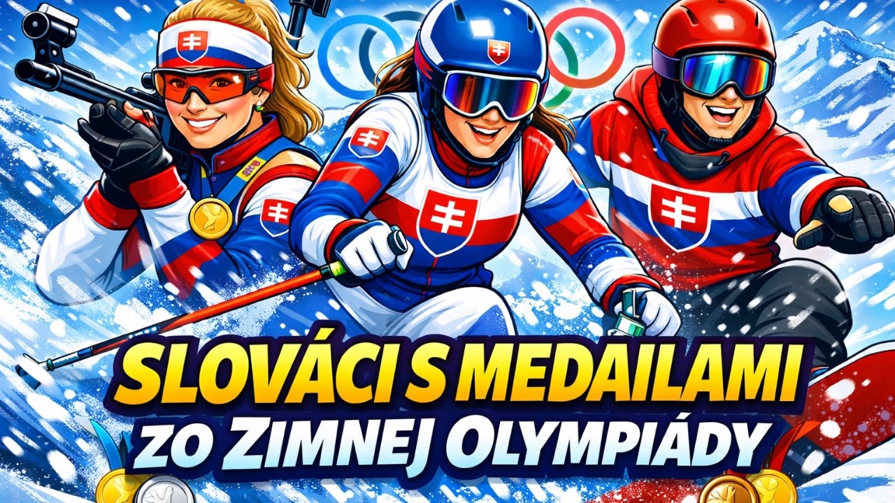 VŠETKY MEDAILY SLOVENSKA NA ZIMNEJ OLYMPIÁDE