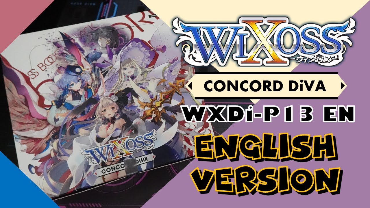 WIXOSS TCG English | WXDi-P13 EN Booster - CONCORD DiVA