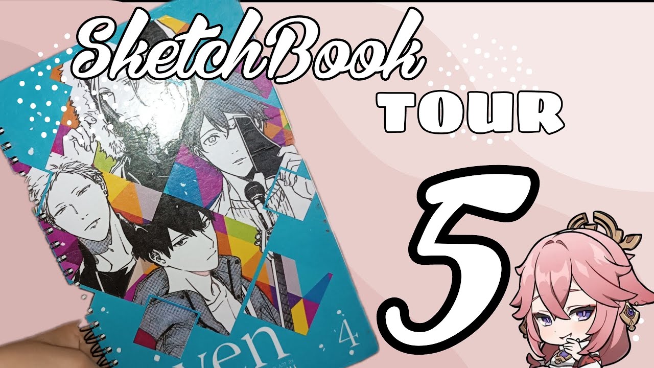 SketchBook Tour 5! / KatyKat! Draw!
