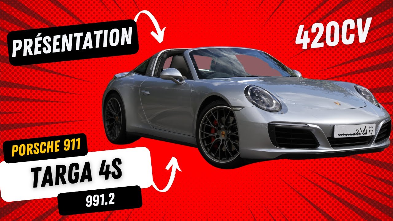 PORSCHE 911 TARGA 4S DISPONIBLE À LA VENTE ! 🚀