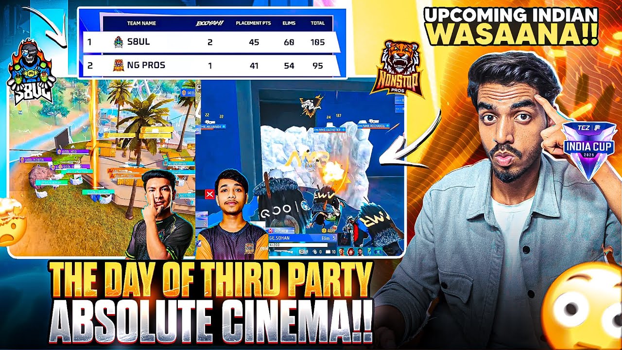 THE GAME OF THIRD PARTY💀 - ABSOLUTE CINEMA⚡️ | S8UL & NG QUALIFIED FOR FINALS | FFMIC ANALYSIS🔥✅