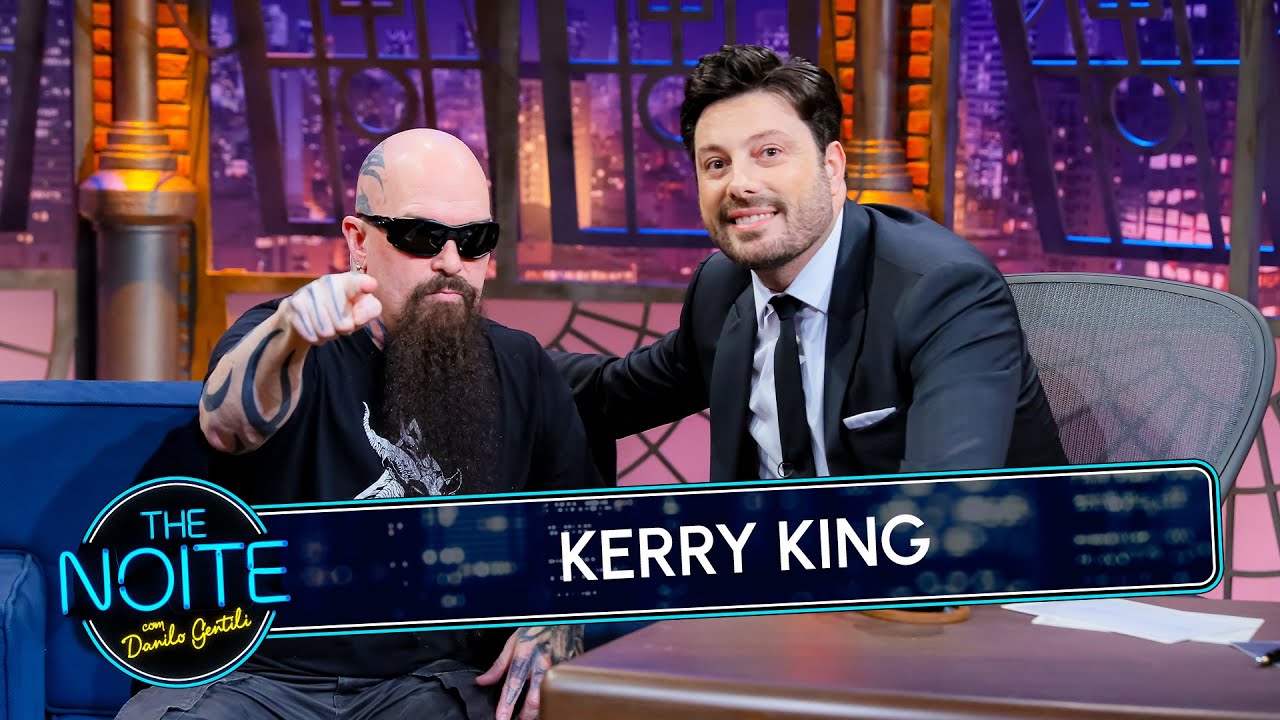 Entrevista com o guitarrista Kerry King, da lendária Slayer | The Noite (08/04/25)
