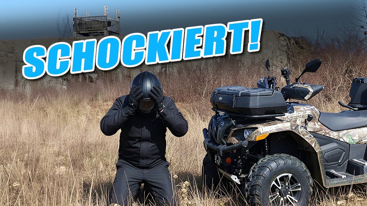 ATV/Quad Offroad Tour eskaliert: Schock-Moment im vergessenen Bunker!