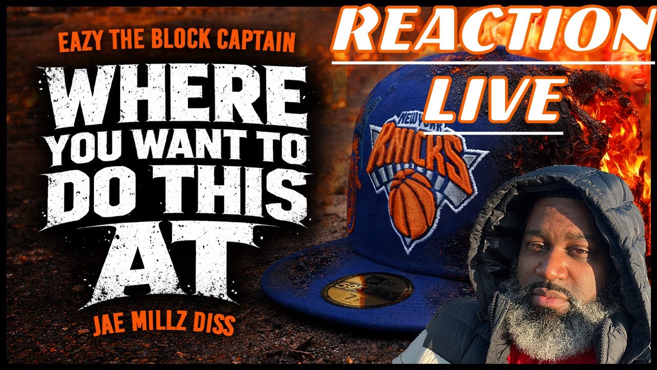 Eazy the Block Captain dropping Jae Millz Diss⁉️ | Will it be Enough? | LIVE REACTION