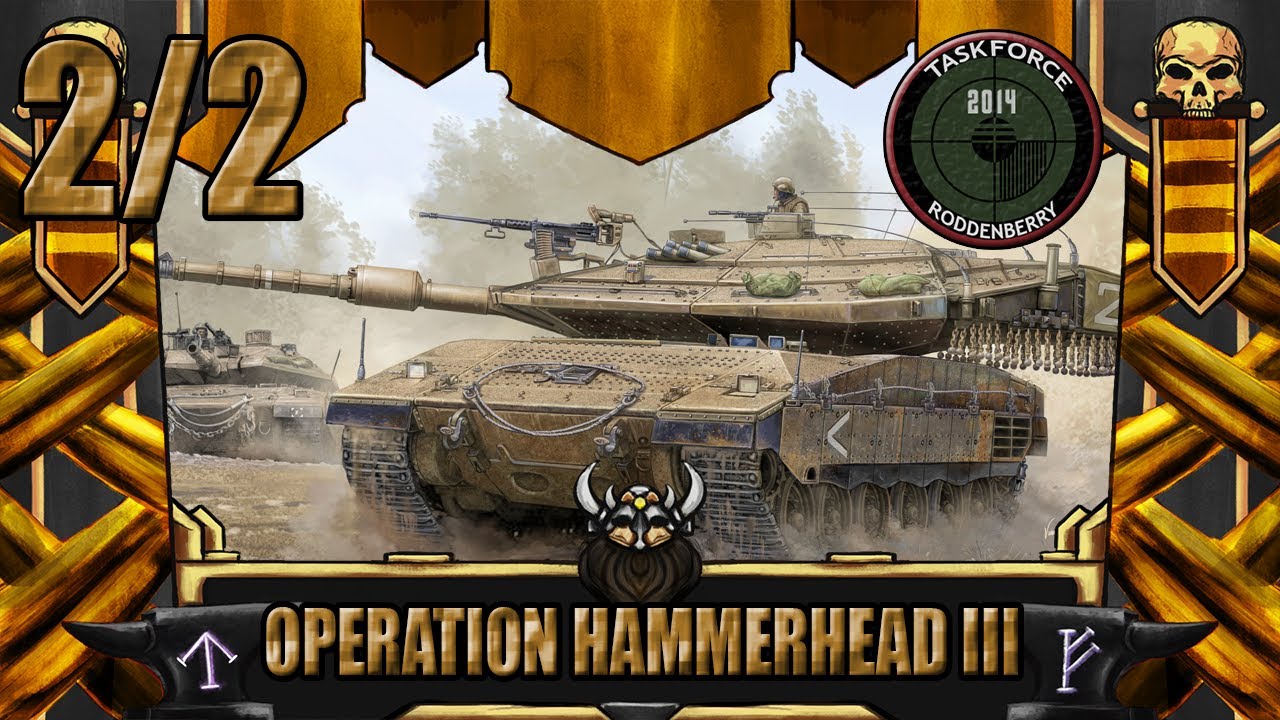 2/2 OP Hammerhead III (Opět Žalud) - TFR ArmA III MERKAVA, 19 hráčů