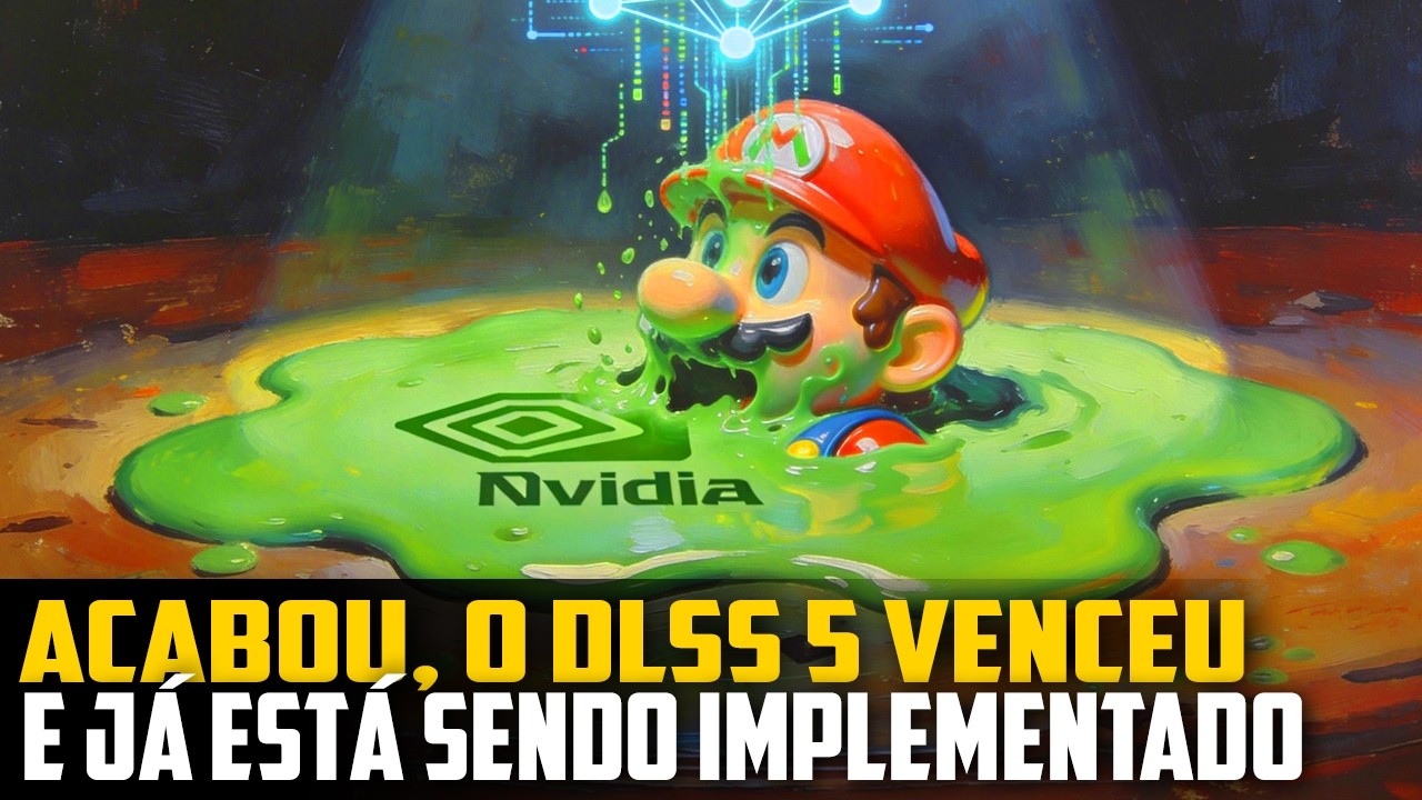 ACABOU, O DLSS 5 VENCEU e JÁ ESTÁ SENDO implementado NOS JOGOS, confira QUAIS SÃO