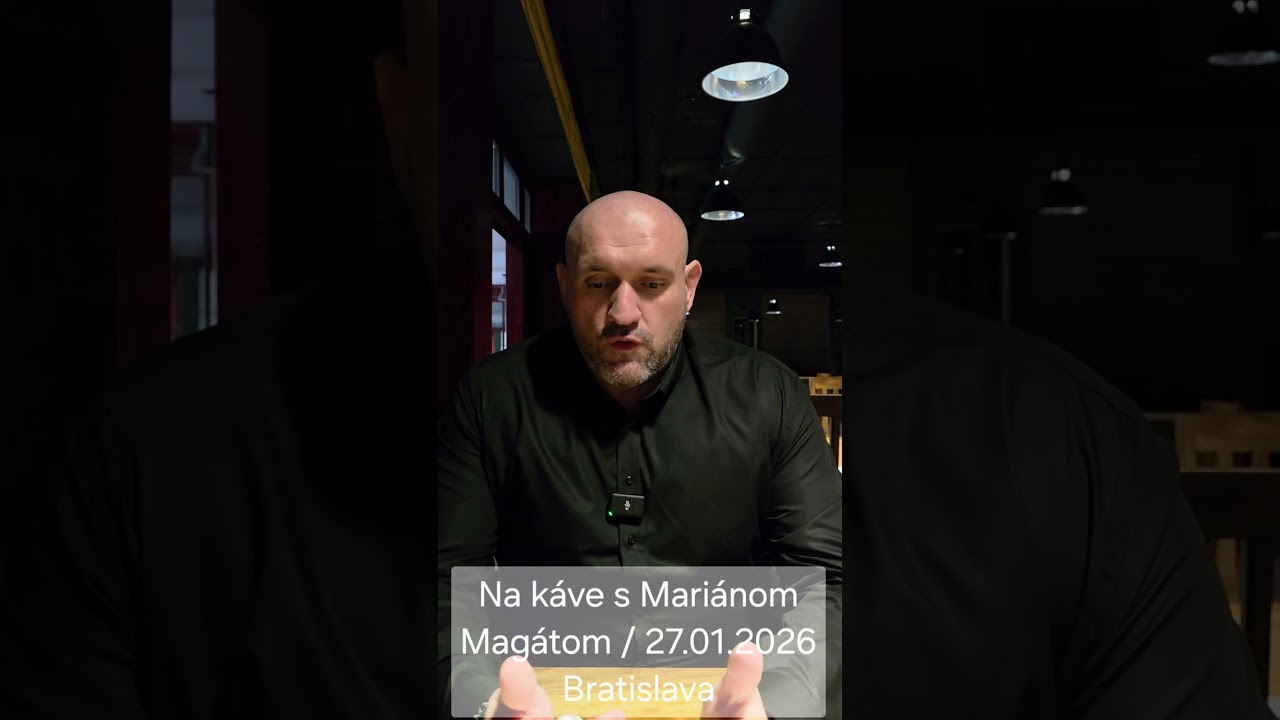 Na káve s Maríánom Magátom