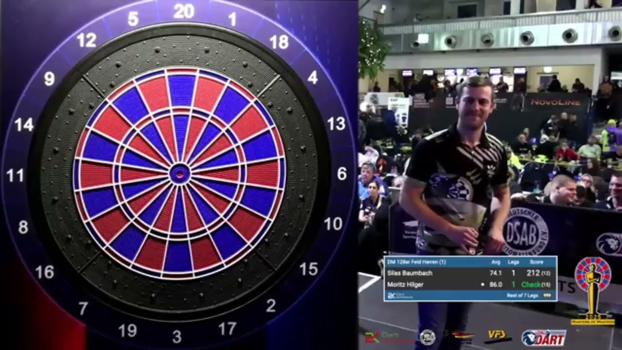 Silas Baumbach vs Moritz Hilger Highlights / DM 128er Feld Herren Final 2025