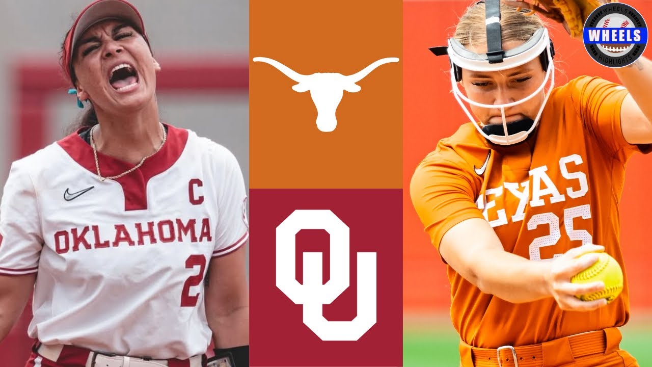 #3 Texas vs #4 Oklahoma (Crazy Game!) | G3 | 2025 College Softball Highlights