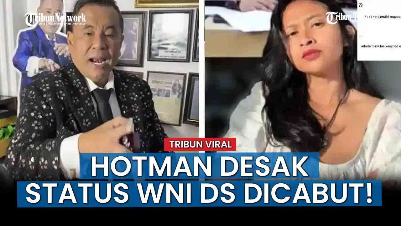 VIRAL NEWS; Hasil Pajaknya Digunakan untuk Dana LPDP, Hotman Paris Desak Status WNI DS Dicabut