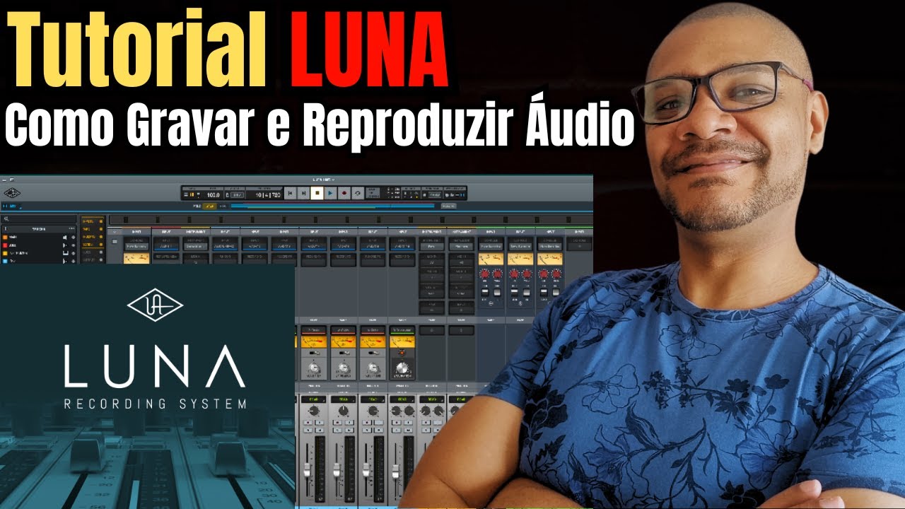 Como Gravar Áudio no Luna Passo a Passo (Mesmo Sem Interface de Áudio) #universalaudio #mixagem