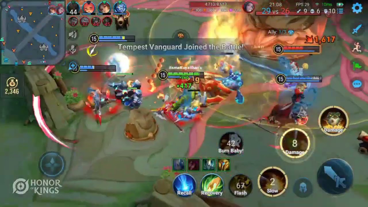 Best triple kill Farm lane honor of kings #shinehok #KIC2025#HOKEsports #TaraHOK #HOKPH