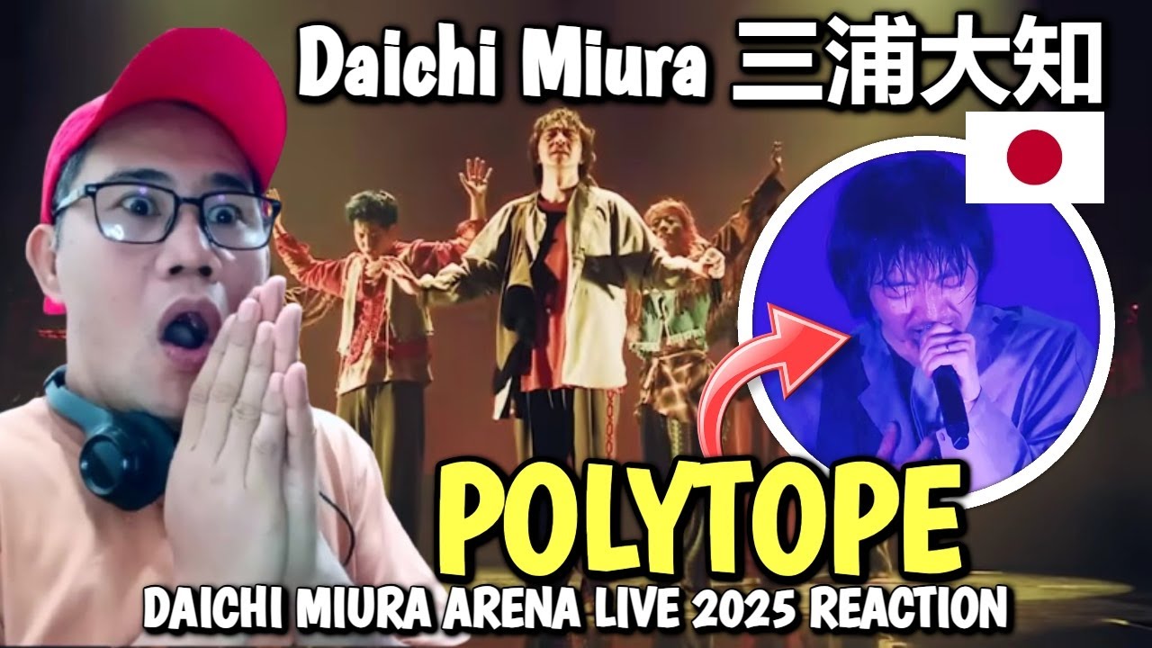 Даичи Миура - Многогранник - РЕАКЦИЯ DAICHI MIURA ARENA LIVE 2025