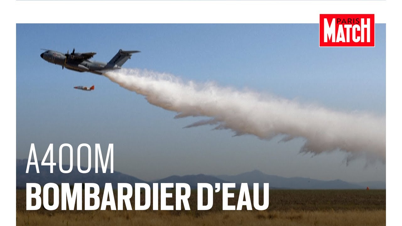 Contre les incendies, Airbus teste un avion militaire transformé en bombardier d'eau