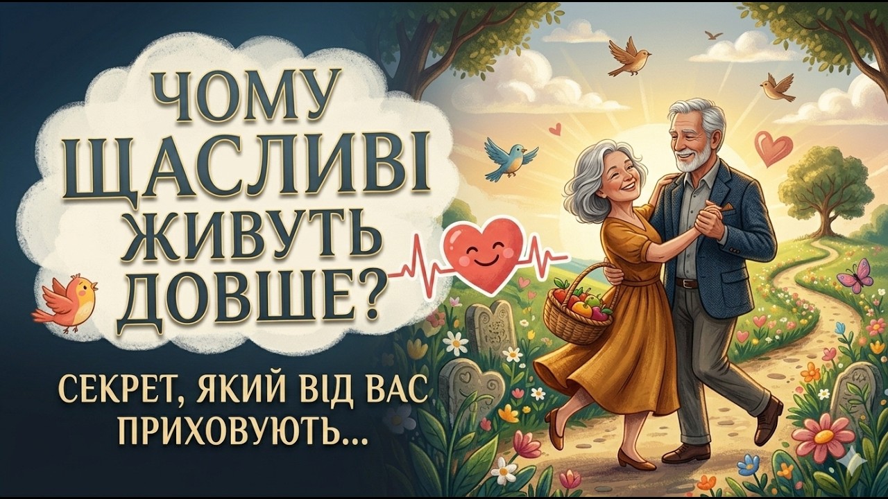 Чому щасливі люди живуть довше: секрети довголіття та радості.
