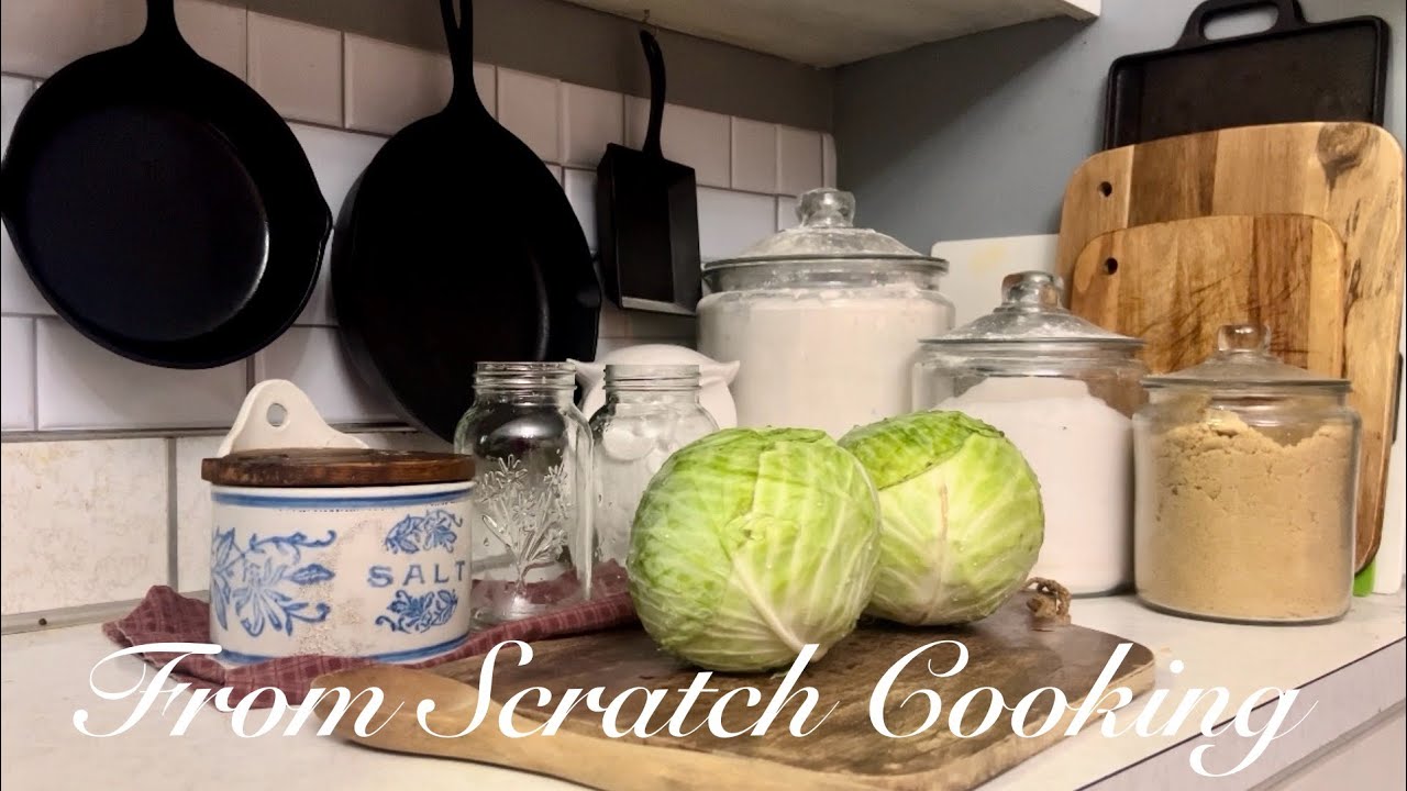 Winter Cooking Routine, from Scratch Homemade Food for my Family 