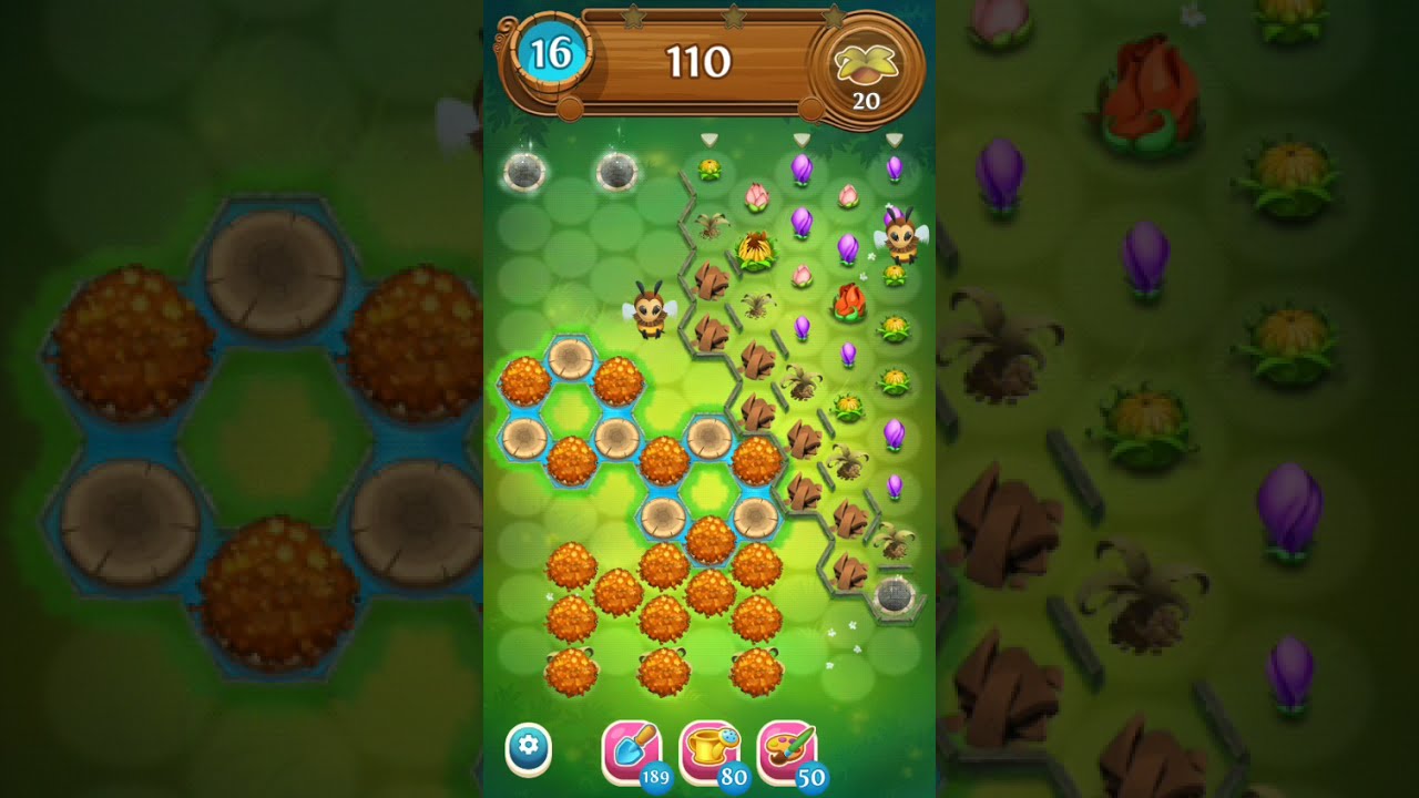 Blossom Blast Saga Level 2579 - NO BOOSTERS