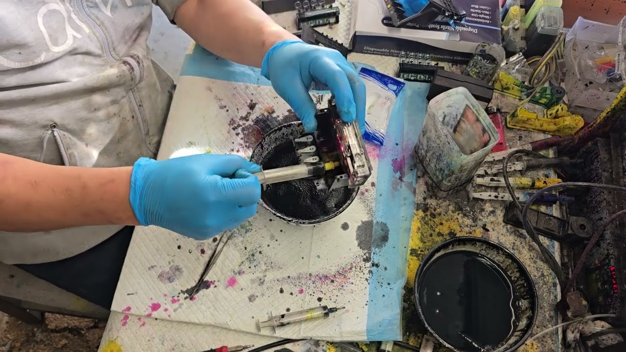 HP 962 PRINTHEAD REPAIR ( CARTRIDGE DEPLETED PROBLEM ) must watch before buying new cartridges