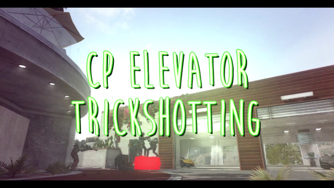 Black Ops 2 Care Package Elevator Trickshotting!