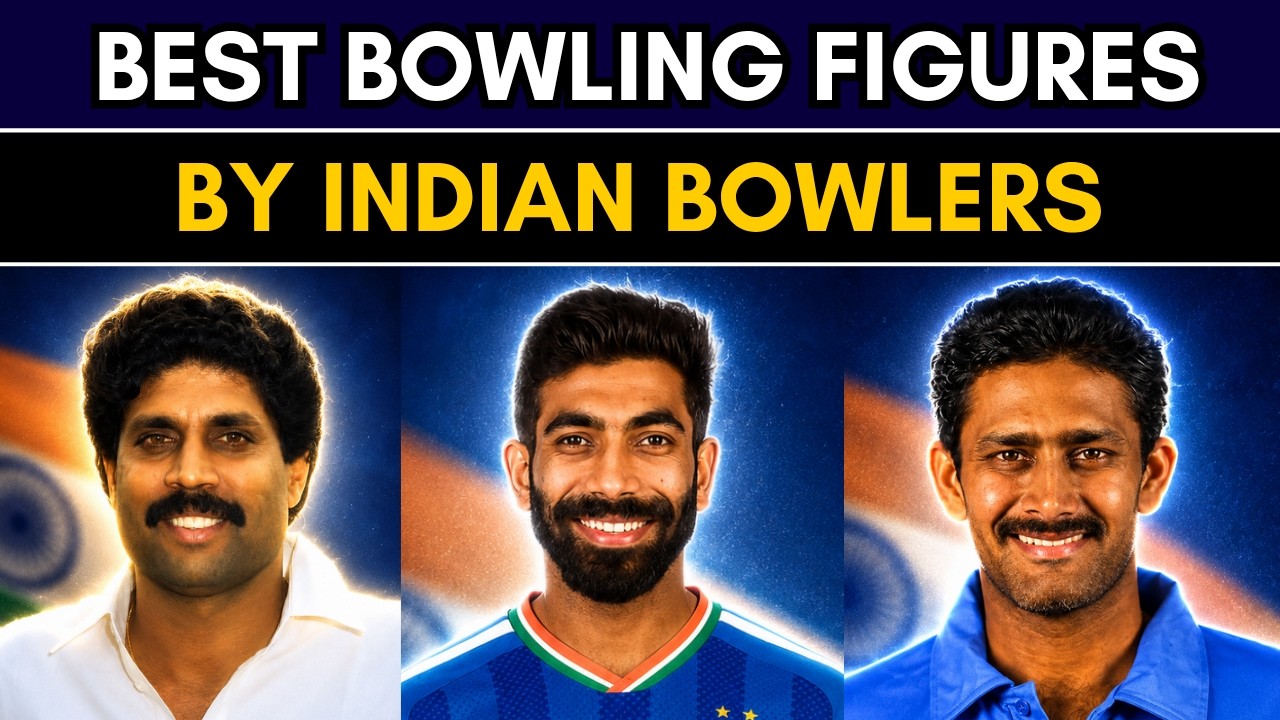 Top 50 Best Bowling Figures by Indian Bowlers in International Cricket
