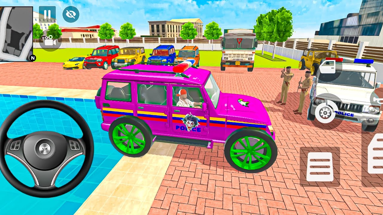 Modified Police Car 🚨 Gangster Life in Indian Streets | Open WorldGame game for android ❤️