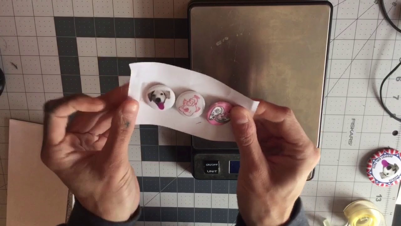 DIY Shipping Tutorials 1: Mailing Small Merch Items Using Postage Stamps