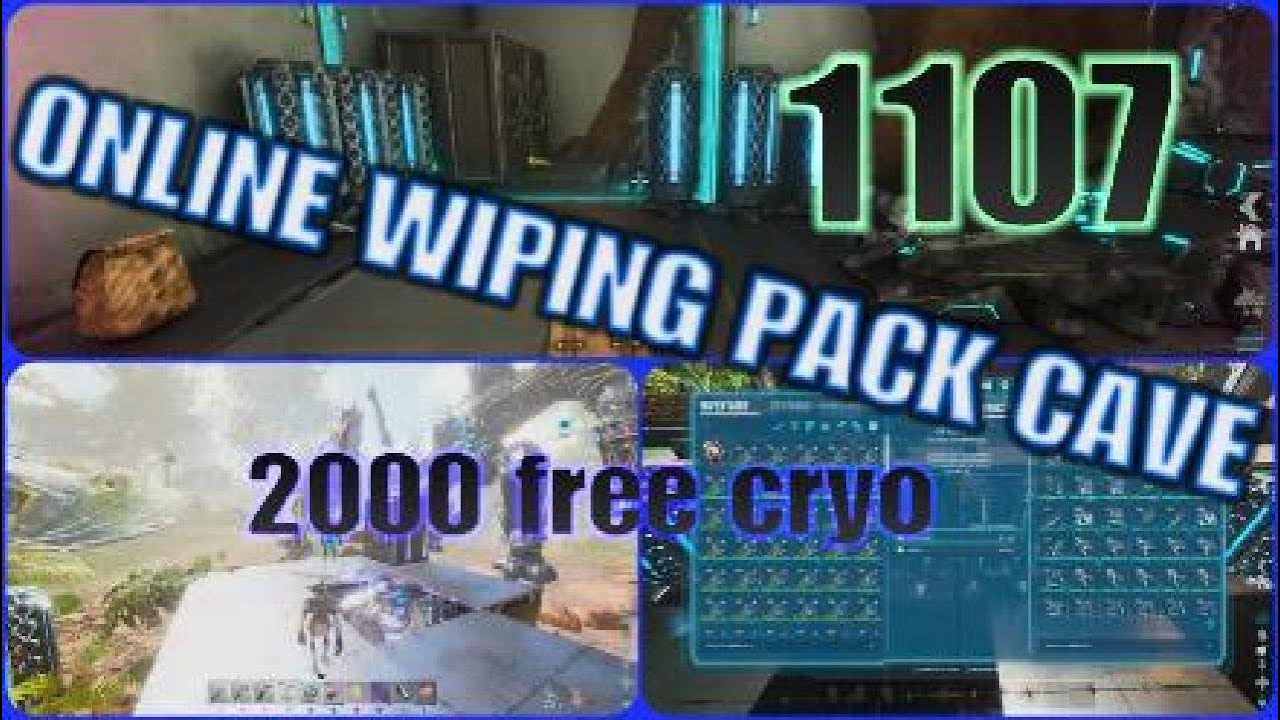 ARK asa ONLINE WIPING CHEATER 1107  PACK CAVE Offi Console