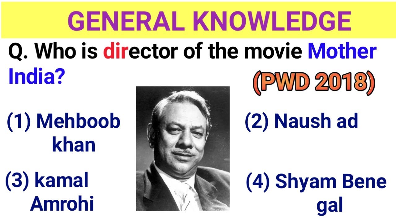 PWD 2018 II GENERAL KNOWLEDGE Questions FOR PWD EXAMS II CIVIL ENGINEERING II Civil Engineering MCQ