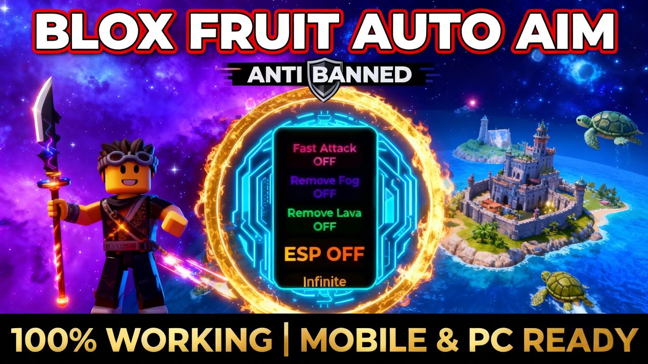 Blox fruit auto aim script🤑