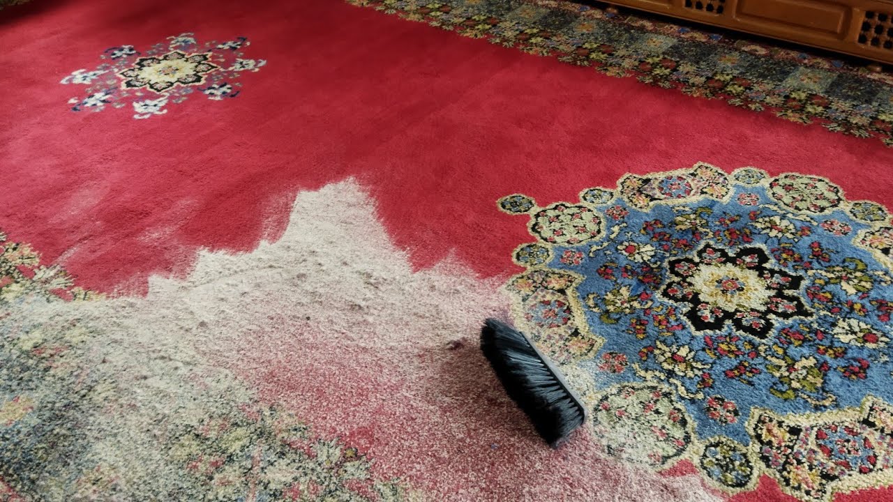 تنضيف وتعقيم الزربية الرباطية ديال الصوف بدون ماء صدمتني النتيجة😲