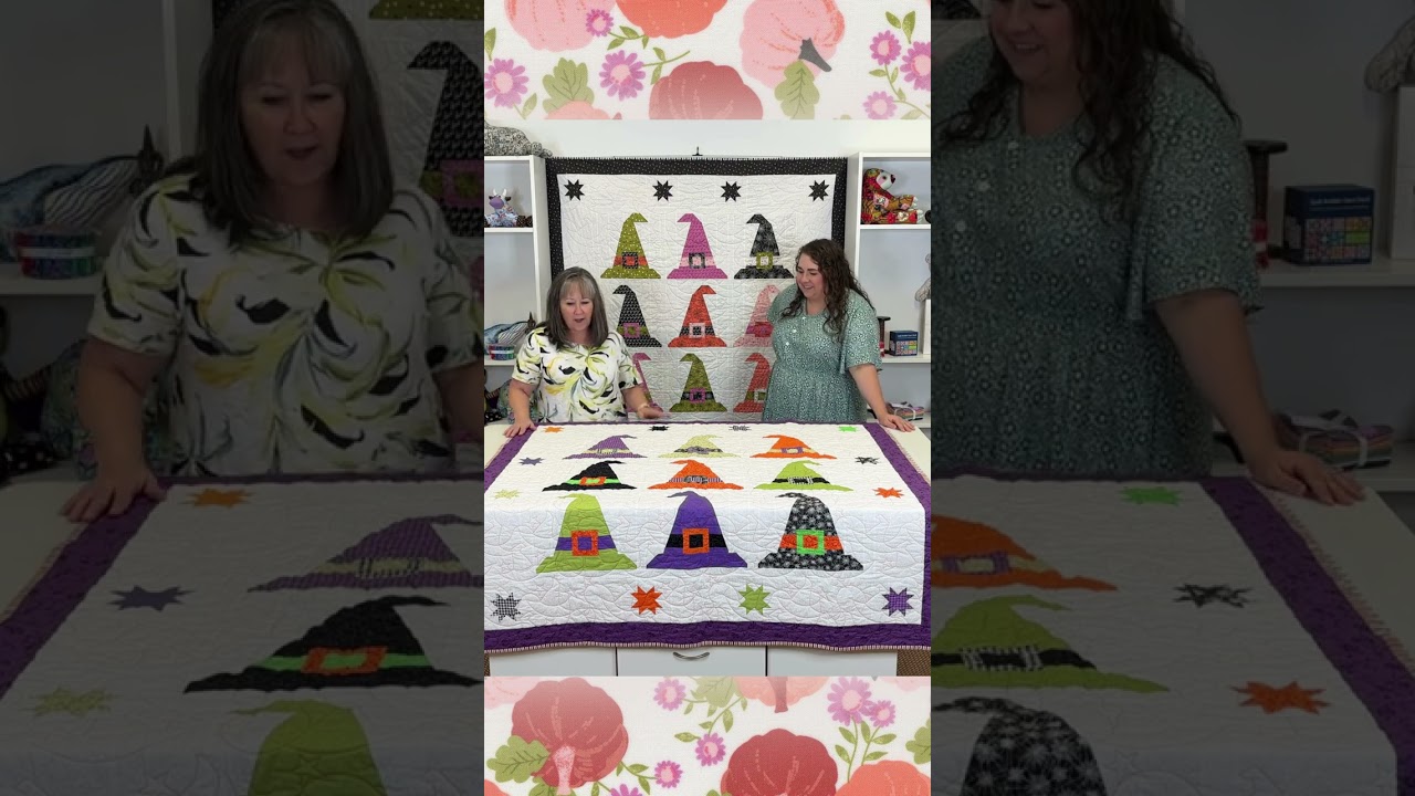 Get Ready for a Sweet & Scrappy Halloween with the BeWitched Quilt Pattern! 🎃✨