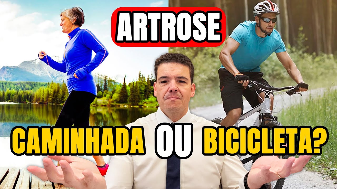 ARTROSE: Caminhada ou Bicicleta? 🚶‍♀️🚲