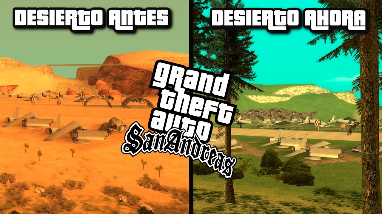 Este Mod CAMBIA Todo el Mapa de GTA San Andreas !! - Mods Review