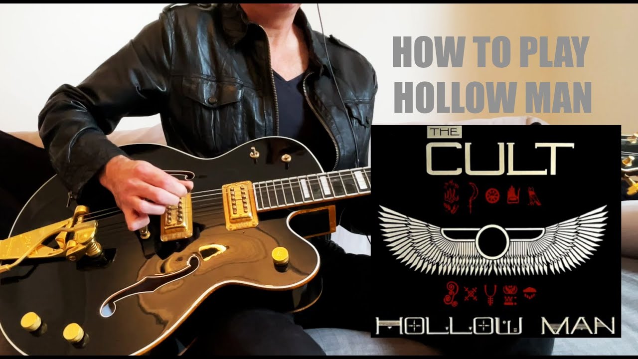Hollow Man The Cult Guitar Cover Billy Duffy Ian Astbury Live Demo Gretsch Black Falcon How to play