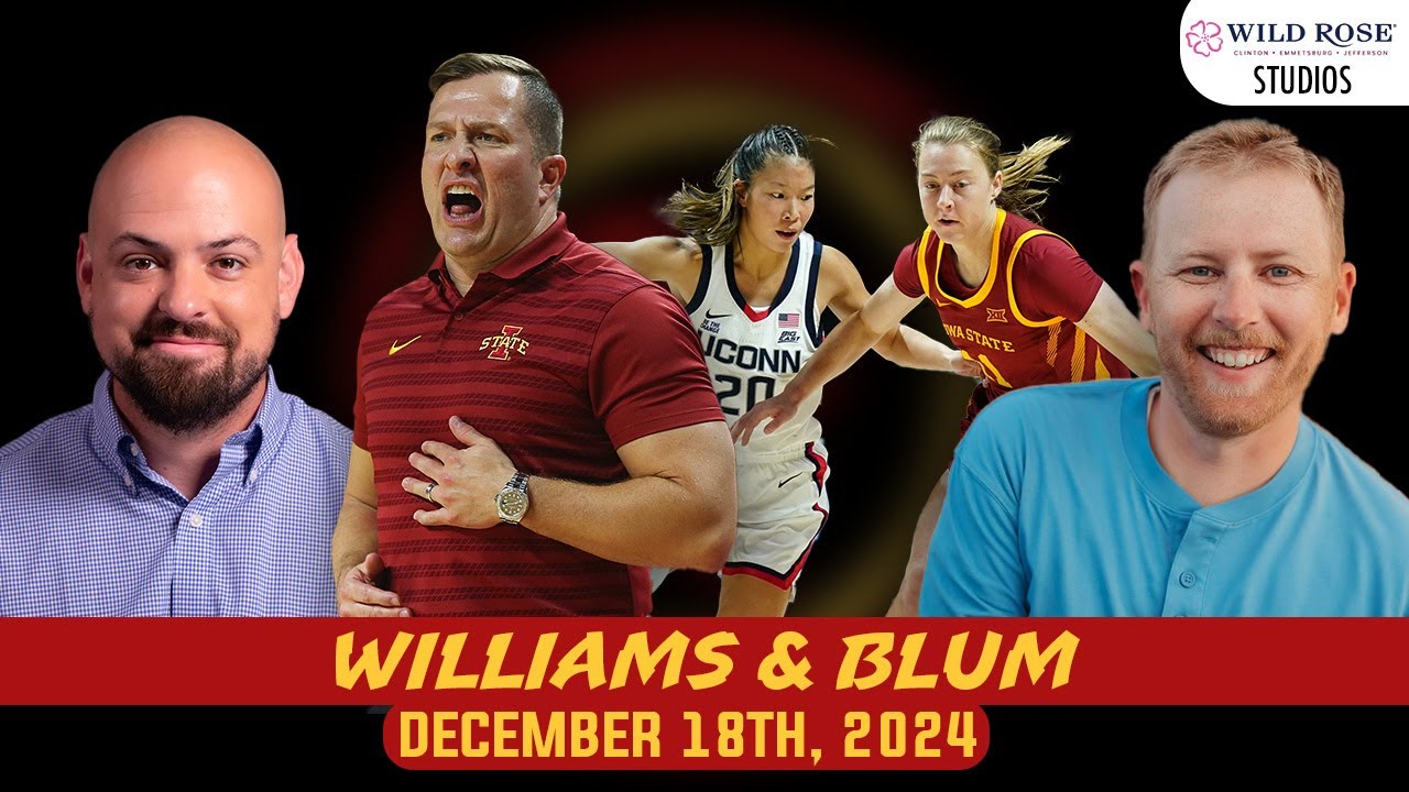Williams & Blum Wednesday: Otzelberger extended, ISU Women lose to UConn, Tang back in headlines