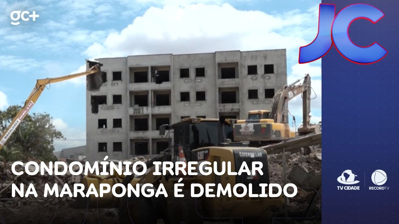 Condom&iacute;nio constru&iacute;do em &aacute;rea de prote&ccedil;&atilde;o ambiental na Maraponga &eacute; demolido | Jornal da Cidade