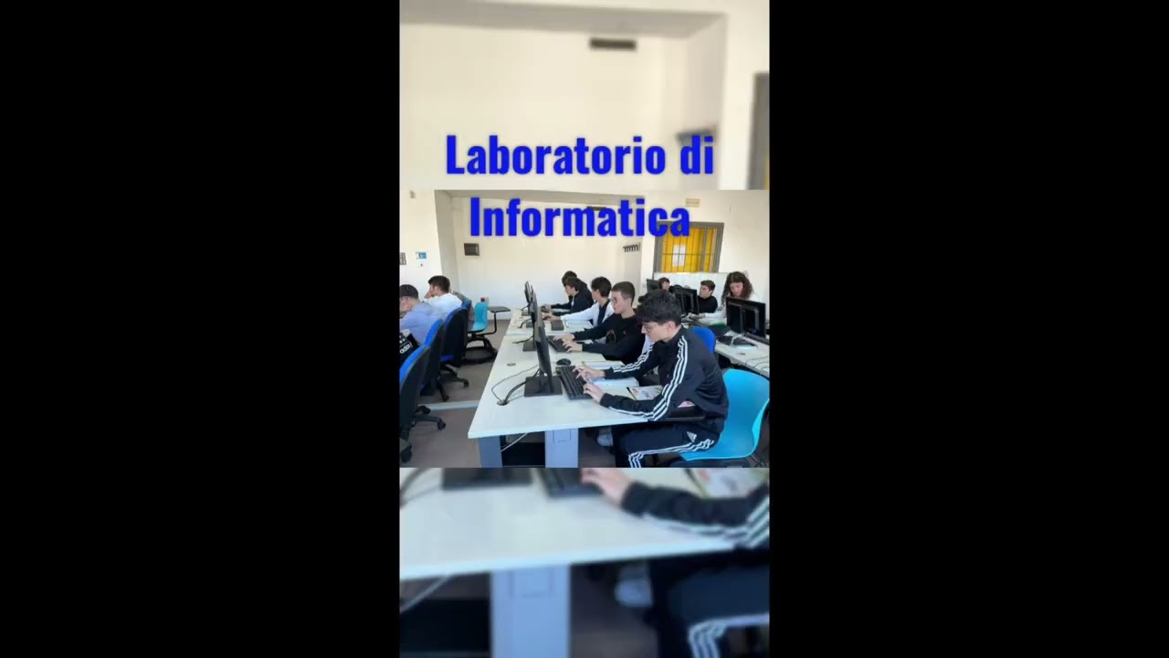 Laboratorio di informatica al Liceo Medi di Cicciano (Na)