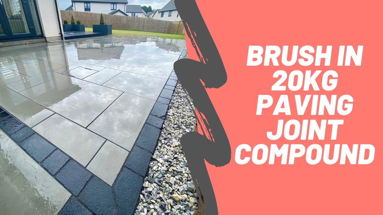 Brush In 20kg Paving Jointing Compound Installation Video