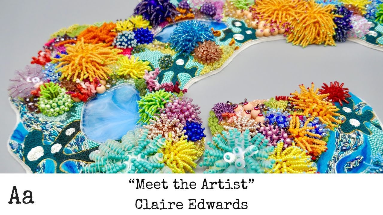 'Meet The Artist' (No:42) | Claire Edwards | Hand Embroiderer