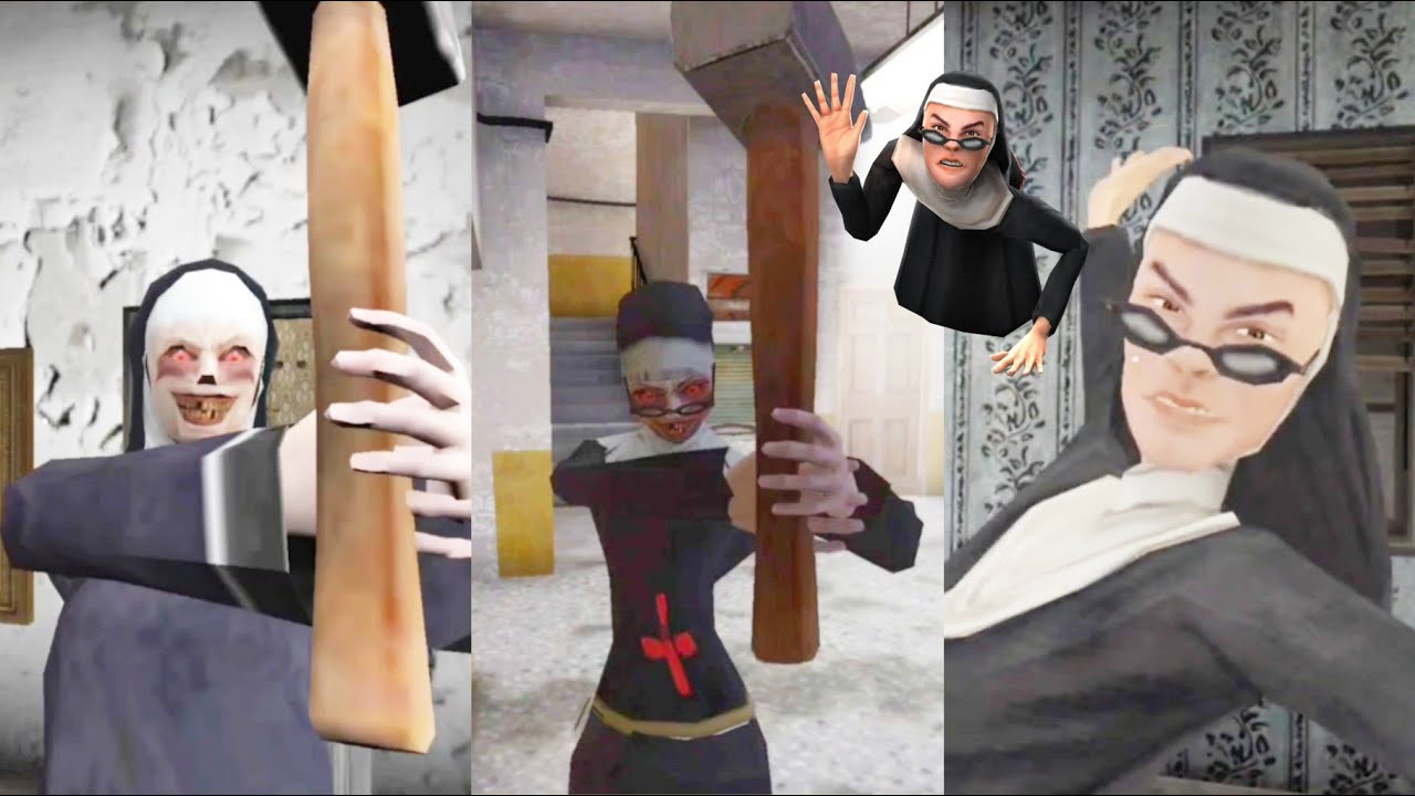 Evil nun vs Evil Nun 2 vs The nun jumpscares