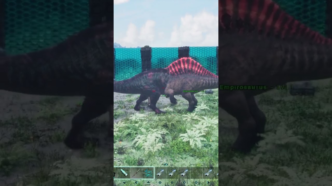 Empirosaurus Vs Acrocanthosaurus | Ark survival ascended | Ark Mods | Ark Battles | Gameplay