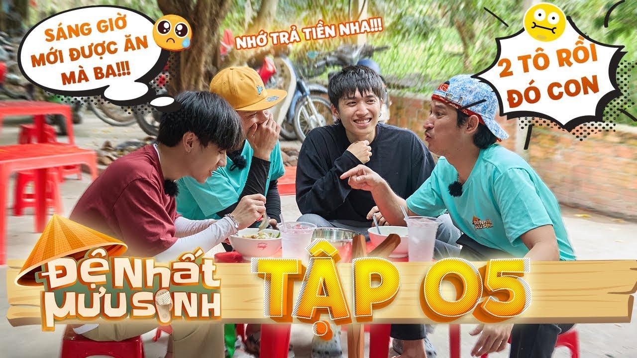 ĐỆ NHẤT MƯU SINH TẬP 5 | Nam Cody, Quang H&ugrave;ng MasterD v&agrave; Song Kh&aacute;nh tấu hề cực mạnh | VTV9