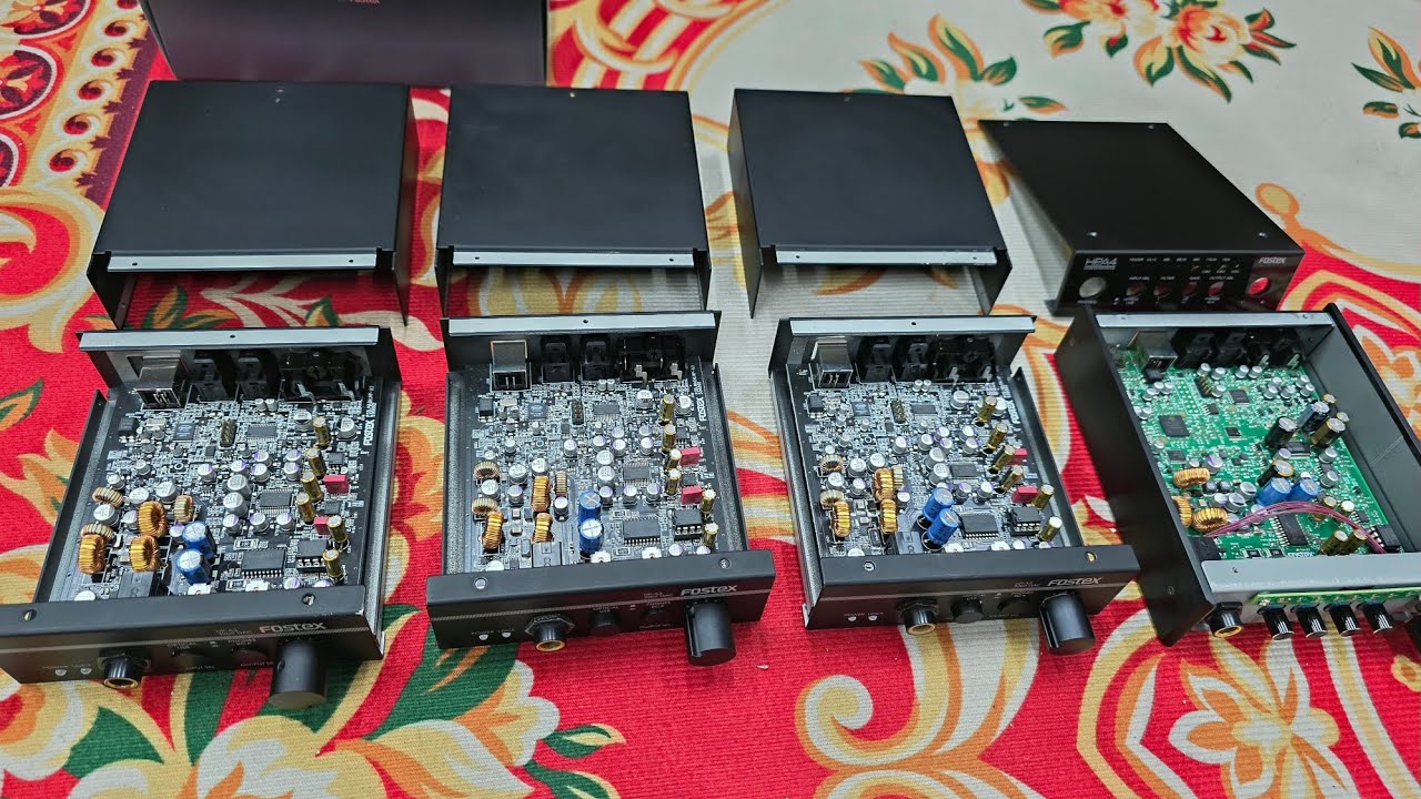 Em về Fostex Hp-3 Hp-a4 giải mã 32Bit DAC chất lượng cao