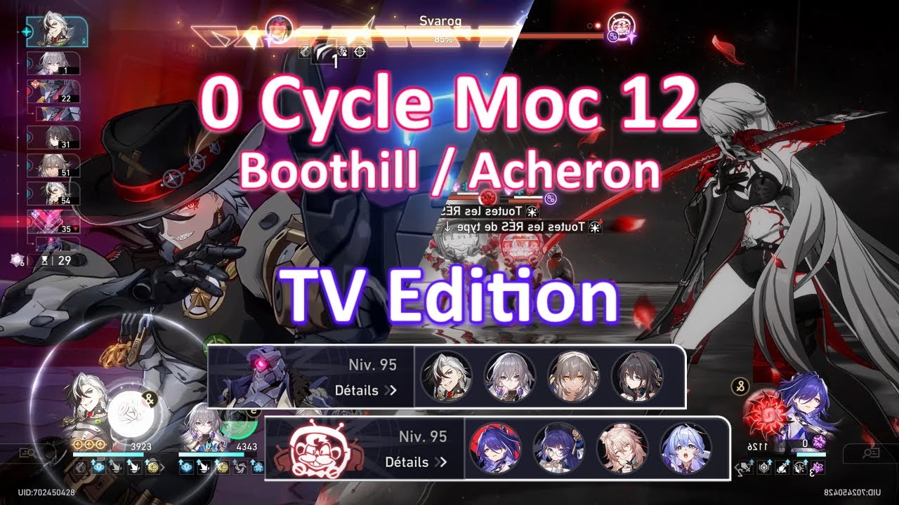 0 cycle MoC 12 both sides (TV edition) - Boothill & Acheron | HSR 2.6