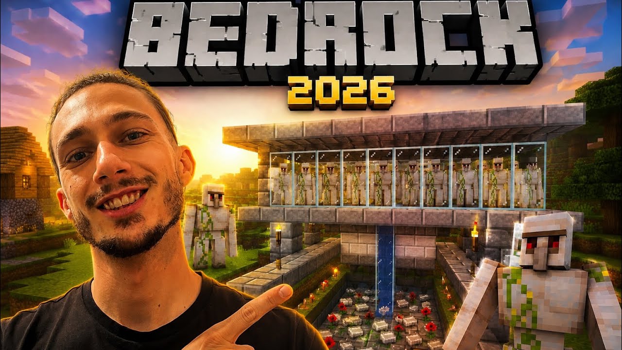 La SEULE FERME a FER sur Minecraft Bedrock que tu dois maitriser !!!