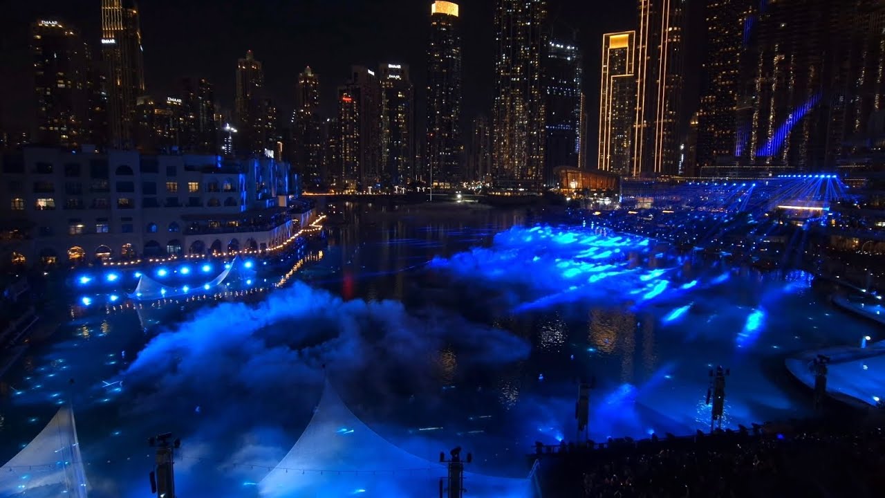 The Dubai Fountain - Lights & Laser Show 2026 (Version 1)