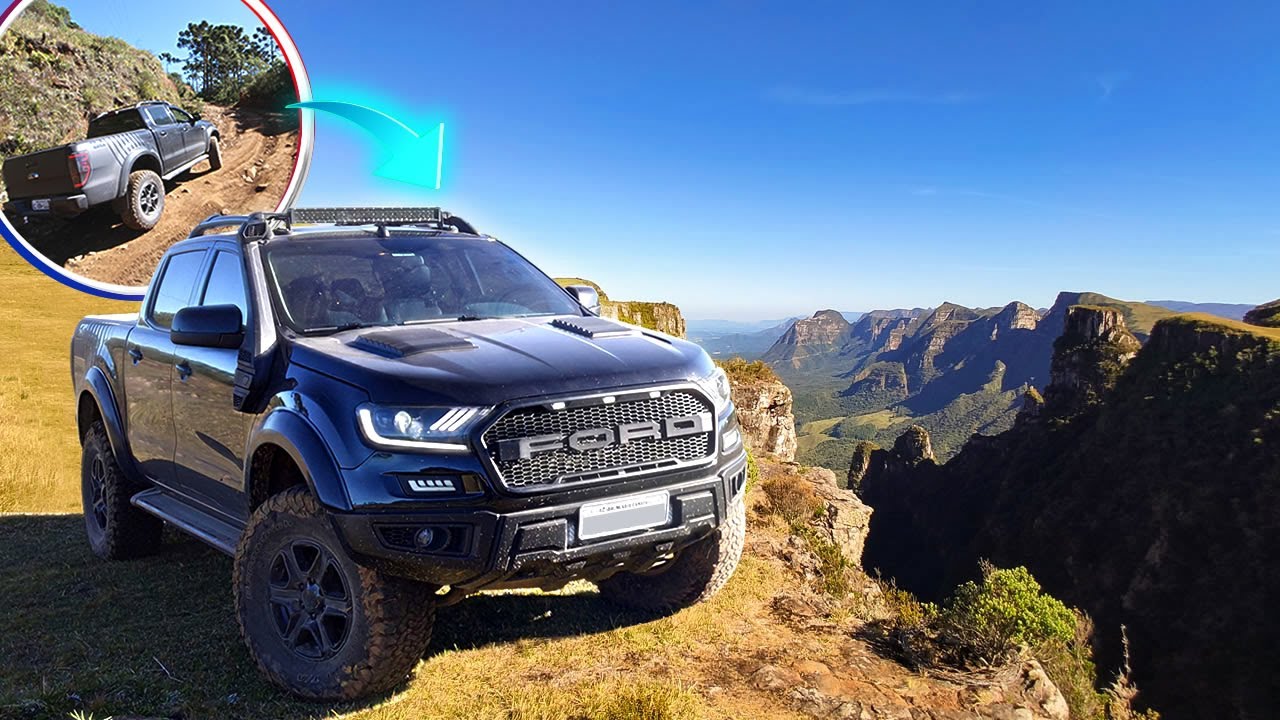 FIZ UMA TRILHA INSANA COM A FORD RANGER NA SERRA