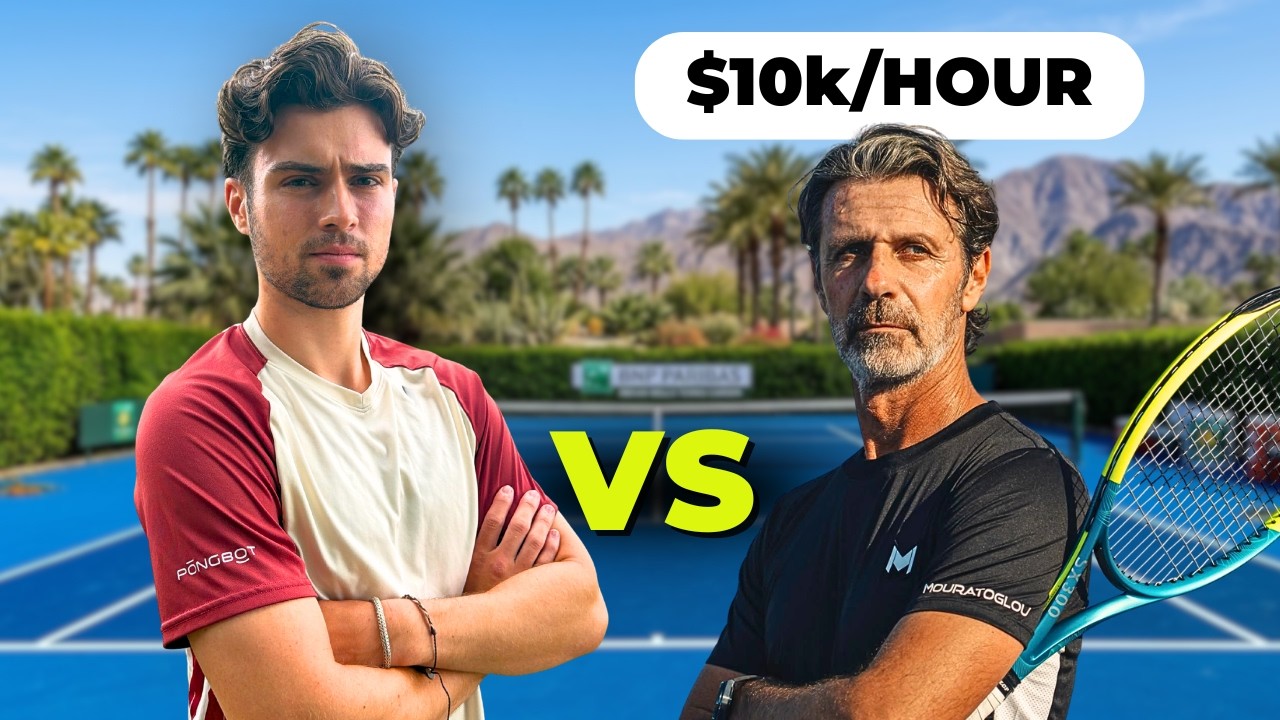 I Challenged Patrick Mouratoglou To A Match!